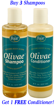 Olivae Organic Olive Oil Haircare Kit